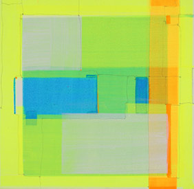 Bilder grün-gelb und blau Marius D. Kettler